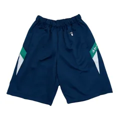 【値下げ品・新品・学校名入り】OLEES ハーフパンツ　ネイビー×グリーン　両脇ポケット　在庫限り　アウトレット品　旧浦和第一女子高校【送料込み】