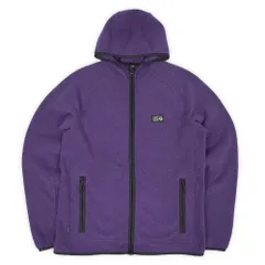 マウンテンハードウェア MOUNTAIN HARDWEAR 美品 00s 2000年代 フリース フーディージャケット パーカー アウトドア USA ヴィンテージ アメリカ 古着 メンズ コート ジャケット パープル 紫 M【中古】