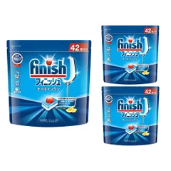 食洗機 洗剤 フィニッシュ オールインワン プレミアムパワーボール キューブ M ×3個セット