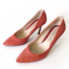 PELLICO スエード パンプス オレンジ 38 24.5 ペリーコ 美品 - メルカリ