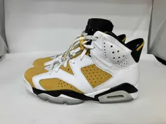 Nike Air Jordan 6 Retro 'Yellow Ochre' ナイキ エアジョーダン6 レトロ 'イエローオークル' 27cm CT8529-170 ホワイト メンズ スニーカー
