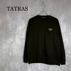 【入手困難】 タトラス 長袖 ロンT ワンポイントロゴ カットソー 即完売注意 入手困難】タトラス 長袖 ロンT ワンポイントロゴ カットソー 即完売