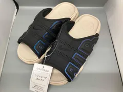 Nike Air More Uptempo Slide Black and Sanddrift FB7799-001 サンダル　29cm