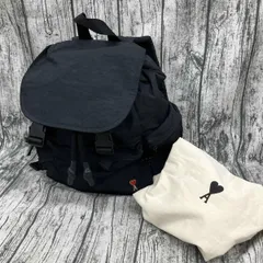 ami paris ナイロン リュック ブラック 