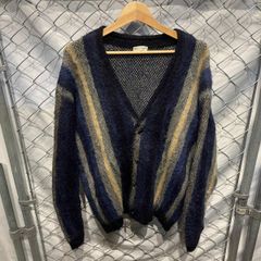 美品 YOKE モヘア カーディガン サイズ2 パープル ネイビー 542 - メルカリ