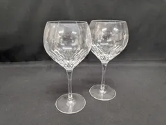 クリスタルワイングラス　２個セット　バー