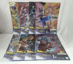 BANDAI SPIRITS 一番くじ ドラゴンボール VSオムニバス I賞全8種セット クリアファイル