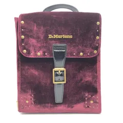 【中古】Dr.Martens ミニバックパック ベロア レッド AB053602　ドクターマーチン[17][240017745372]のサムネイル