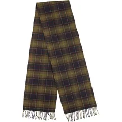 古着 バブアー Barbour CLASSIC TARTAN チェック柄 ウールマフラー/gaa006433