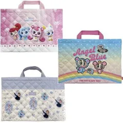 新品未開封 新品未使用 （ポスト投函送料無料）キルト加工 キャラクター レッスンバッグ アナと雪の女王 エンジェルブルー キャッチ！ティニピン 入園入学