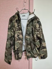 カモフラージュ ウィンドブレーカー ジャケット