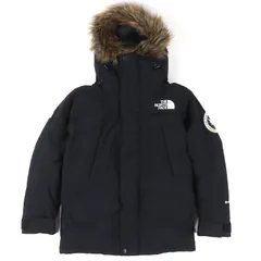 美品△THE NORTH FACE ザ・ノースフェイス ND92032 Antarctica Parka アンタークティカパーカ ゴアテックス エコファー・フード付き ダウンジャケット ブラック XS 正規品 メンズ