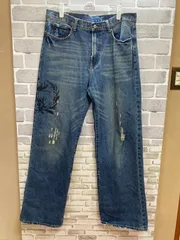 【B3-12】◇ABERCROMBIE AND FITCH    サイズ34   ジーンズ　ライトブルー