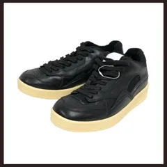新品未使用　JIL SANDER (ジルサンダー)　J32WS0016-P4869　レザースニーカー　ブラック　26cmのサムネイル