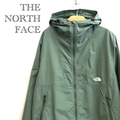 美品 THE NORTH FACE 25SS Compact Jacket コンパクトジャケット ナイロン NP72230 L グリーン  メンズ ファッション