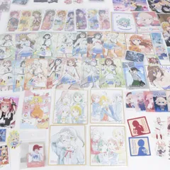 【★加古川物流】中古 美少女 グッズ カード系 他 まとめ 虹ヶ咲学園 アイカツ しぐれうい あおぎり高校 五等分の花嫁 ぼっち・ざ・ろっく ゆるキャン△ 初音ミク 等【721】