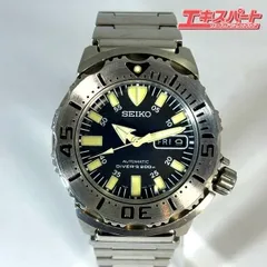 SEIKO 自動巻き　OH クリスタルサイクロップ　ブラックモンスター　美品 SEIKO 自動巻き OH クリスタルサイクロップ ブラックモンスター 美品
