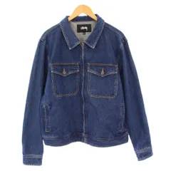 ストゥーシー　デニムジャケット　stussy 濃紺 STUSSY（ステューシー） ジャケット メンズ Denim Garage ( stussy JKT