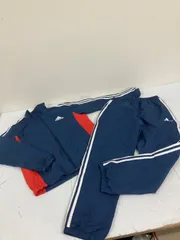 送料無料★adidas アディダス★ウィンドブレーカー　上下セット　セットアップ★キッズ　子供　150 ジュニア★ネイビー　#80109sqq