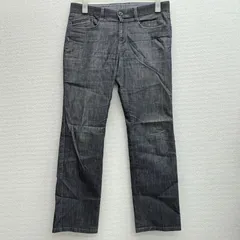 【プラチナムコムサ platinum COMME CA】ステッチデザイン ストレッチ コットンパンツ L チャコールグレー系