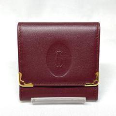 未使用 SOMES SADDLE フリージアン レザー二つ折り財布 ワインレッド 