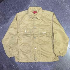 Supreme ナイロン カバーオール S イエロー 初期 ワングラム アウター