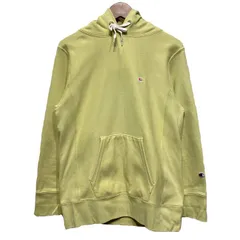 Champion REVERSE WEAVE　パーカー　プルオーバー　フーディ　フード　トップス　裏起毛　無地　ワンポイント　ブランドロゴ　刺しゅう　アメカジ　古着