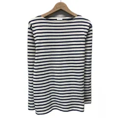 ORCIVAL　バスクシャツ　長袖　カットソー　トップス　ボートネック　ボーダー　ワンポイント　ブランドロゴ　ワッペン　フランス製　古着