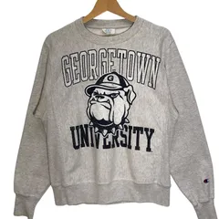 Champion チャンピオン REVERSE WEAVE リバースウィーブ カレッジ プルオーバー スウェット トレーナー フロントプリント Honduras製 Sサイズ グレー