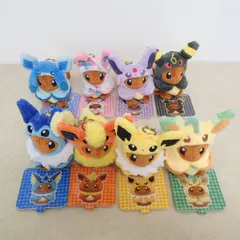 ポケモンセンターマスコット イーブイポンチョシリーズ まとめて8体セット 紙タグ付き ポケットモンスター ブイズ