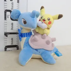 ポケモンセンター ぬいぐるみ ラプラスに乗って 紙タグなし ポケットモンスター