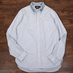 美品】RRL コットンチェックシャツ S チンスト ユニオンチケット