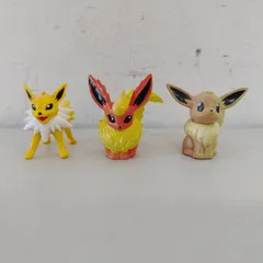 〇ポケモン モンコレ イーブイ サンダース ブースター 3体セット