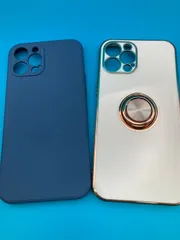 iPhone12Pro Max用 スマホケース 2個セット マグネット対応ケース＋リング付きケース