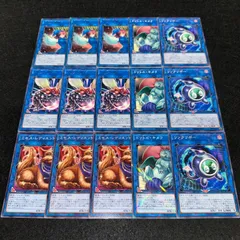 【遊戯王】No.3183 見習い魔嬢 グレートフライ ミセスレディエント ドリトルキメラ リンクリボー 各3枚　計15枚　字レア　ノーパラ入り