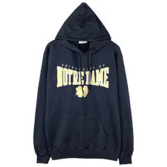 古着 チャンピオン Champion AUTHENTIC ATHLETICWEAR NOTRE DAME ノートルダム大学 カレッジ スウェットプルオーバーパーカー/eaa606053