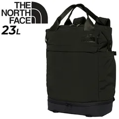 ノースフェイス リュック 23L レディース バッグ THE NORTH FACE ネバーストップ ユーティリティーパック 女性用 2WAY デイパック トート 手提げ デイリー カジュアルバッグ 通勤 通学 鞄 黒 ブラック ナイロン ブランド か