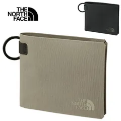 ザ・ノース・フェイス 二つ折り 財布 THE NORTH FACE ランブルワレット  キーリング付き お札入れ コイン入れ トラベルワレット   さいふ     ブラック ベージュ  ギフト/NN32509