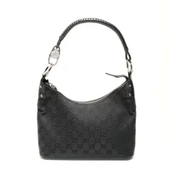 GUCCI グッチ ショルダーバッグ GGキャンバス ワンショルダー ホーボー【中古】