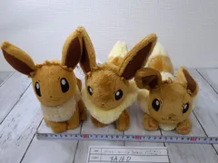 ポケットモンスター　イーブイ　ぬいぐるみ　3点セット【3A16D】