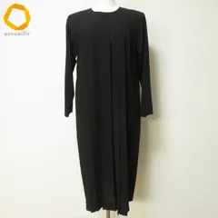#anc クリスチャンディオール プレタポルテ ChristianDior PRET A PORTER ワンピース 7 黒 プリーツ ヴィンテージ レディース [947511]のサムネイル