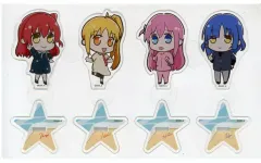 【中古】アクリルスタンド・アクリルパネル 結束バンド ミニアクリルスタンド4体セット 「ぼっち・ざ・ろっく!×タウントレック」