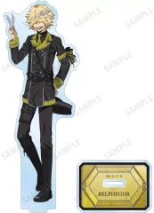 【新品】アクリルスタンド・アクリルパネル [新品] ベルフェゴール(10年後) 描き下ろし BIGアクリルスタンド ブラックミリタリーver. 「家庭教師ヒットマンREBORN!」