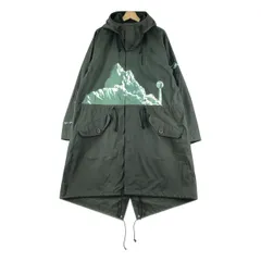 【美品】  UNDER COVER  / アンダーカバー | 2022SS | workshop OGRE YOU ASSHOLE / オーバーシルエット モッズコート フーディ | 3 | オリーブ | メンズ