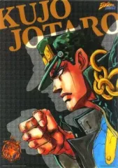 【中古】デスクマット 空条承太郎(縦長/背景ブラック) ビジュアルマット 「一番くじ ジョジョの奇妙な冒険Part3 スターダストクルセイダース～やれやれだぜ～」 H賞