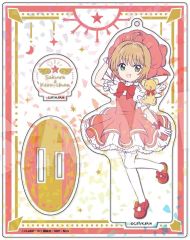 【中古】アクリルスタンド・アクリルパネル 1.木之本桜＆ケロちゃん(クロウカード編) 描き下ろし ホログラムアクリルフィギュア 「カードキャプターさくら クリアカード編」