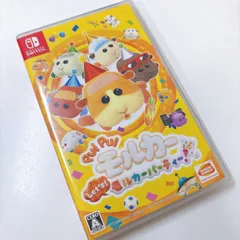 任天堂スイッチ ソフト★PUI PUI モルカーLets！モルカーパーティー! シール付