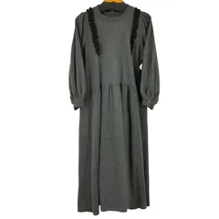 カロリナグレイサー CAROLINA GLASER 異素材フリル ワンピース レディース 表記無 