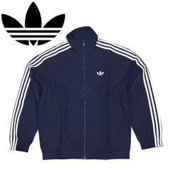adidas (アディダス) WU458 KE1365 FIREBIRD WOVEN TRACK TOP ファイヤーバード トラックトップ AD346 ナイトインディゴ S