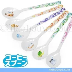スプーン メラミン製 子供用食器 水族館グッズ 智光 かわいい コーヒースプーン その1のサムネイル